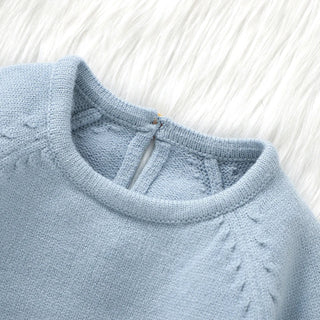 Newborn Dog Design Knitted Bodysuit - RYAN AND REMI