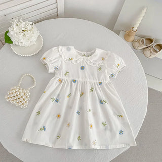 Floral Puff Sleeve Romper