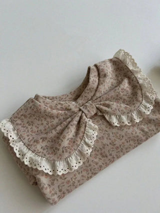 Lace Collar Top