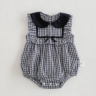 Sleeveless Square Top Romper - RYAN AND REMI