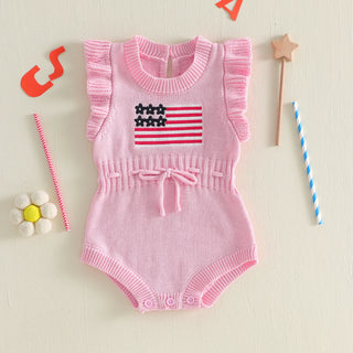 USA Knitted Romper