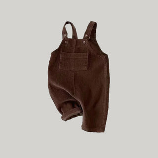 Solid Corduroy Jumpsuit