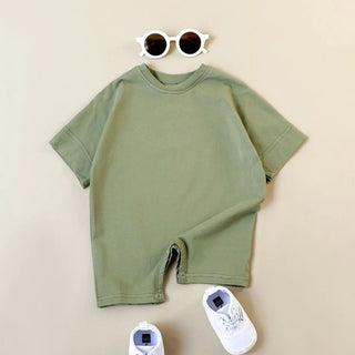 Newborn Comfy Cotton Playsuit - RYAN AND REMI