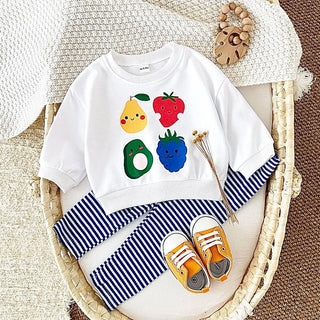 Fruit Pullover Pants Set - RYAN AND REMI