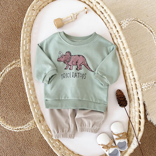 Dinosaur Sweater Pants Set