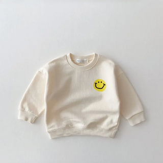 Adore You Long Sleeve Smiley Sweater - RYAN AND REMI