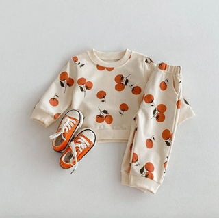 Orange Fig Lounge Jogger Set - RYAN AND REMI