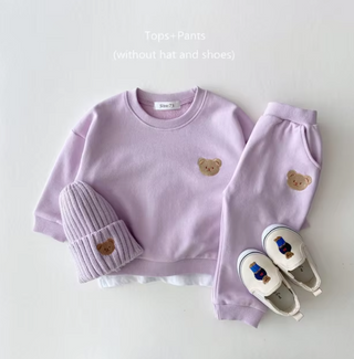 Teddy Bear Jogger Set - RYAN AND REMI