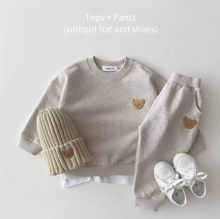 Teddy Bear Jogger Set - RYAN AND REMI