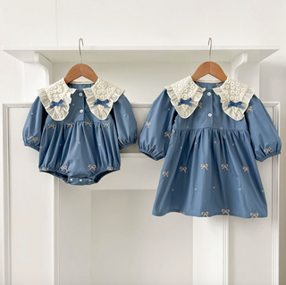 Mary Jane-Kleid mit Schleife