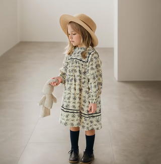 Vintage Style Blouse Dress