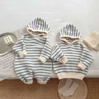 Stipe Knit nJumpsuit