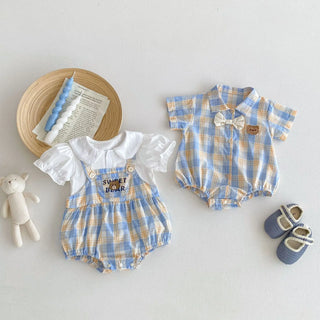Sibling Bear Bodysuit Outfit - RYAN AND REMI