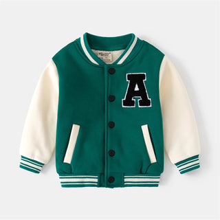 Letter A Baseball Jacket - RYAN AND REMI