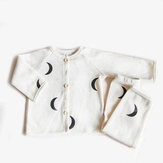 Waffle Cotton Pajama Set - RYAN AND REMI