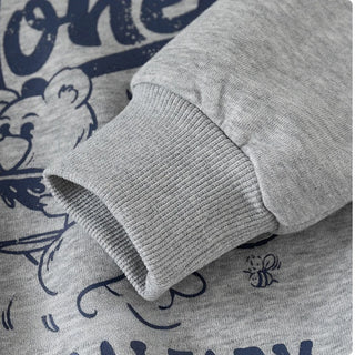 Denim Collar Honey Sweater