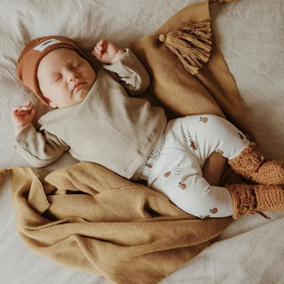 Organic Cotton Fruit Leggings - RYAN AND REMI