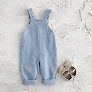 Flower Embroidery Loose Jumpsuit