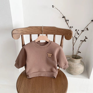 Teddy Bear fleece Sweater - RYAN AND REMI