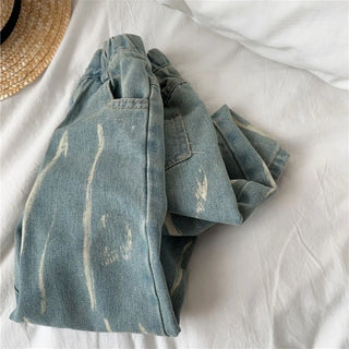 Denim Wide Leg Pants - RYAN AND REMI