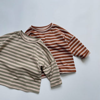 Warm Stripes T-shirts - RYAN AND REMI