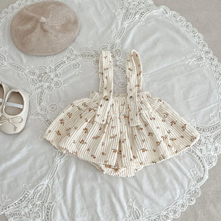 Suspender Romper Dress and Bodysuit - RYAN AND REMI