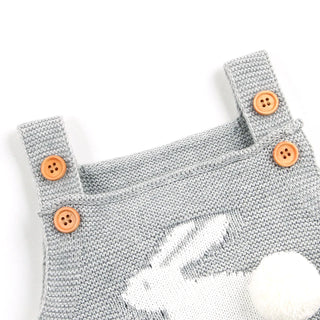 Puffy Rabbit knitted Bodysuit - RYAN AND REMI