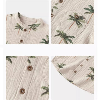 Palm Tree Pants Set - RYAN AND REMI