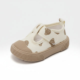 Teddy Bear Canvas Shoes