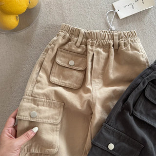 Wide Leg Cargo Pants - RYAN AND REMI