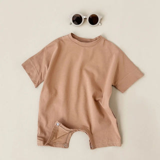 Newborn Comfy Cotton Playsuit - RYAN AND REMI