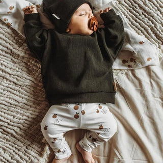 Organic Cotton Fruit Leggings - RYAN AND REMI