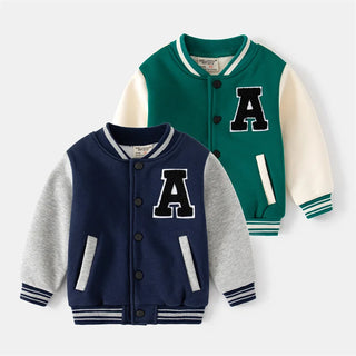 Letter A Baseball Jacket - RYAN AND REMI