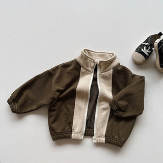 Retro Zip Up Casual Jacket - RYAN AND REMI