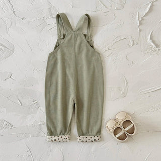 Flower Leg Overalls Jumpsuit - RYAN AND REMI