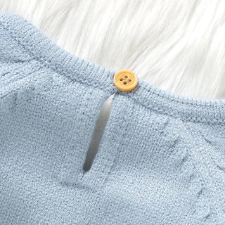 Newborn Dog Design Knitted Bodysuit - RYAN AND REMI