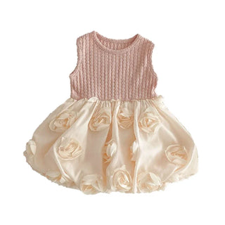 Rose Dress Cardigan Outfit