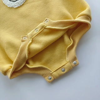 Fuzzy Smile Bodysuit - RYAN AND REMI