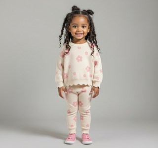Flower Power Knitted Set - RYAN AND REMI