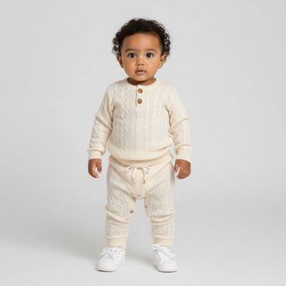 Soft Knitted Lounge Set